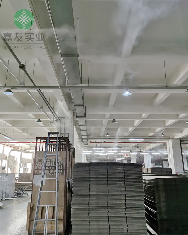 廈門兆倫紙業有限公司安裝紙品車間加濕器案例