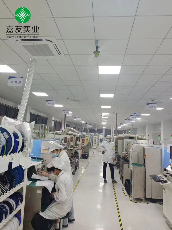 華陽(yáng)科技安裝杭州嘉友電子車(chē)間干霧加濕器加濕案例