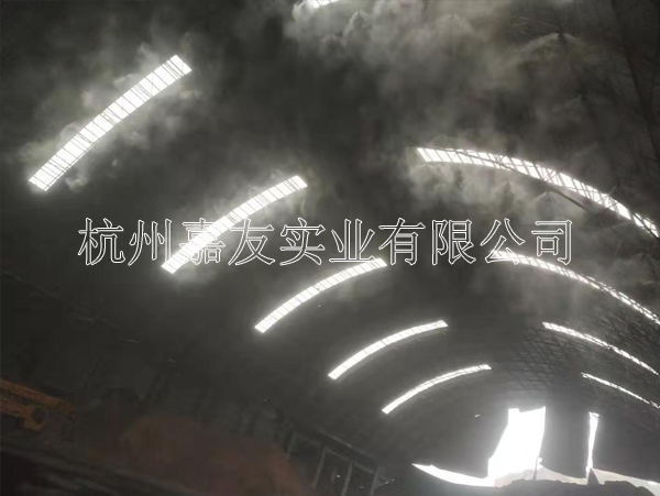 河北曲寨礦峰水泥公司噴霧抑塵系統案例圖2